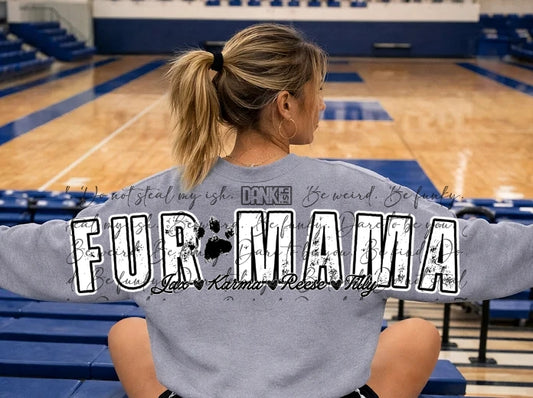 Semi Custom- Fur Mama Big Back