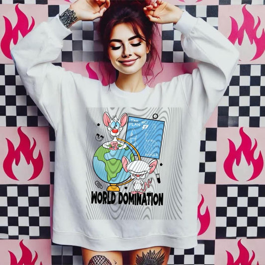 P & the B- World Domination