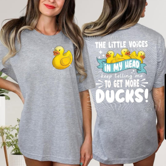 The Voices Say Get More Ducks