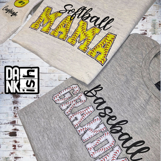 Semi Custom- Baseball/Softball Family