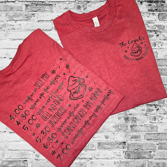 Green Guy Intinerary