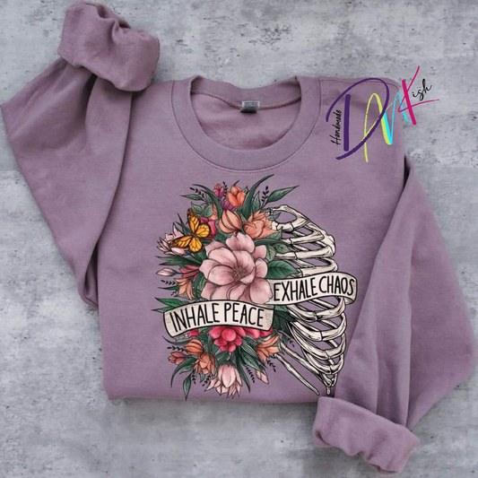 Inhale Peace Exhale Chaos