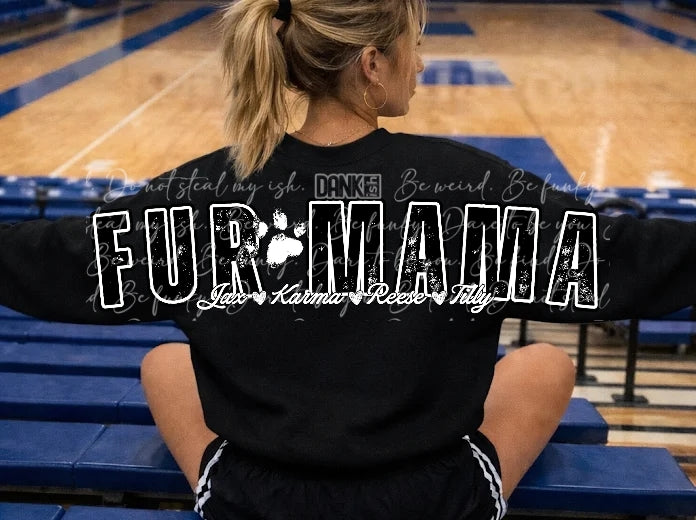 Semi Custom- Fur Mama Big Back