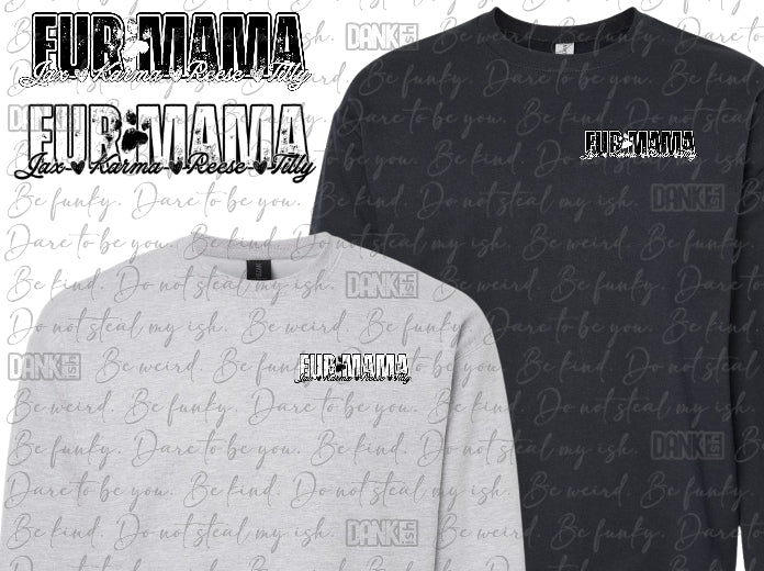 Semi Custom- Fur Mama Big Back