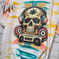 RTS Radio Skull Tie Dye