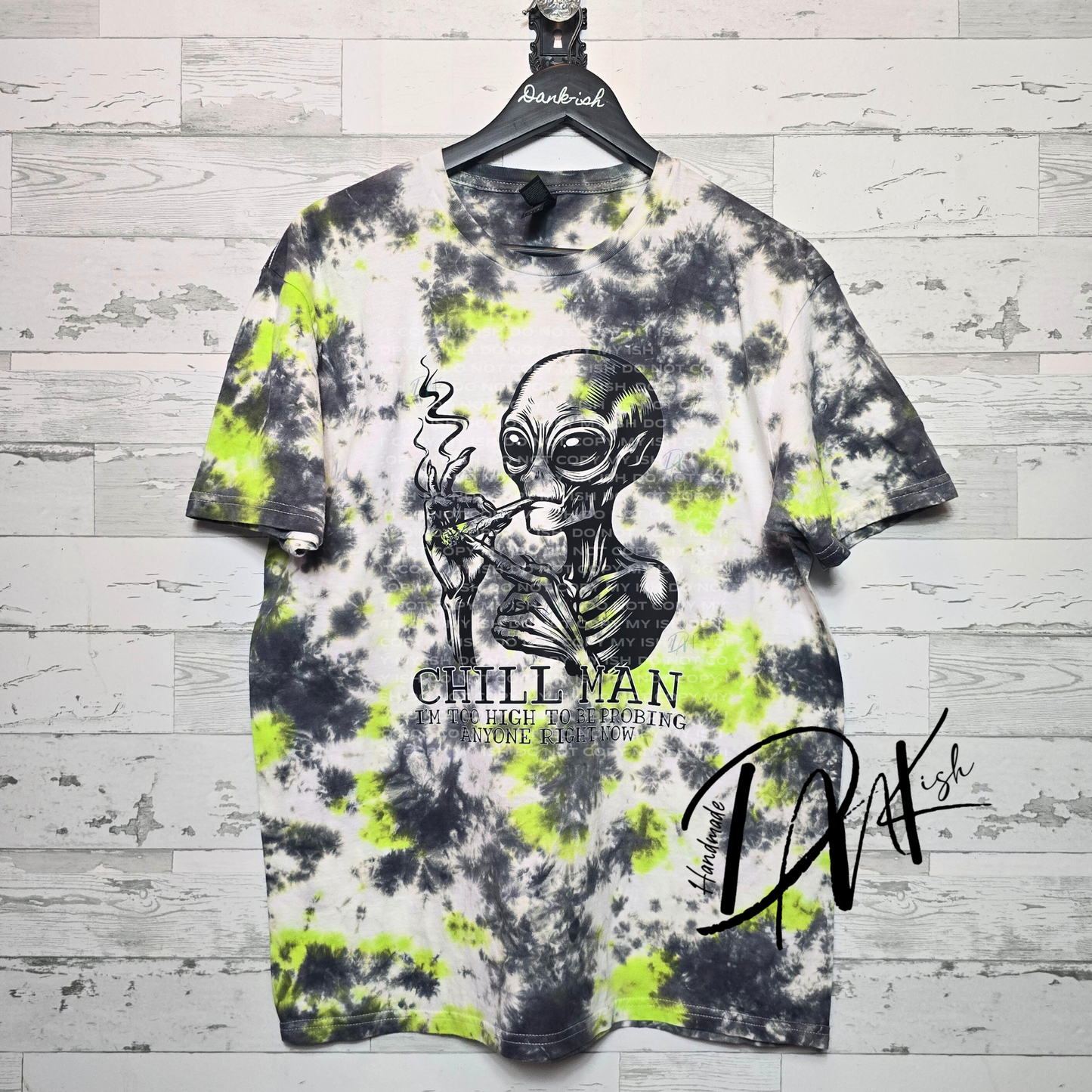 RTS Chill Man Alien- Mystery Tie Dye!