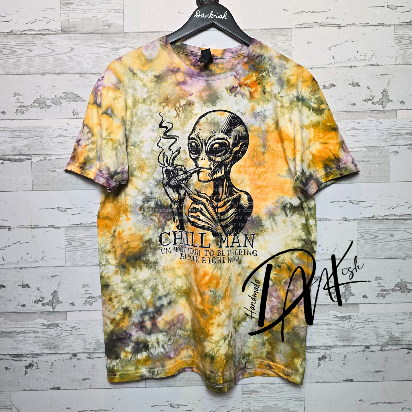 RTS Chill Man Alien- Mystery Tie Dye!