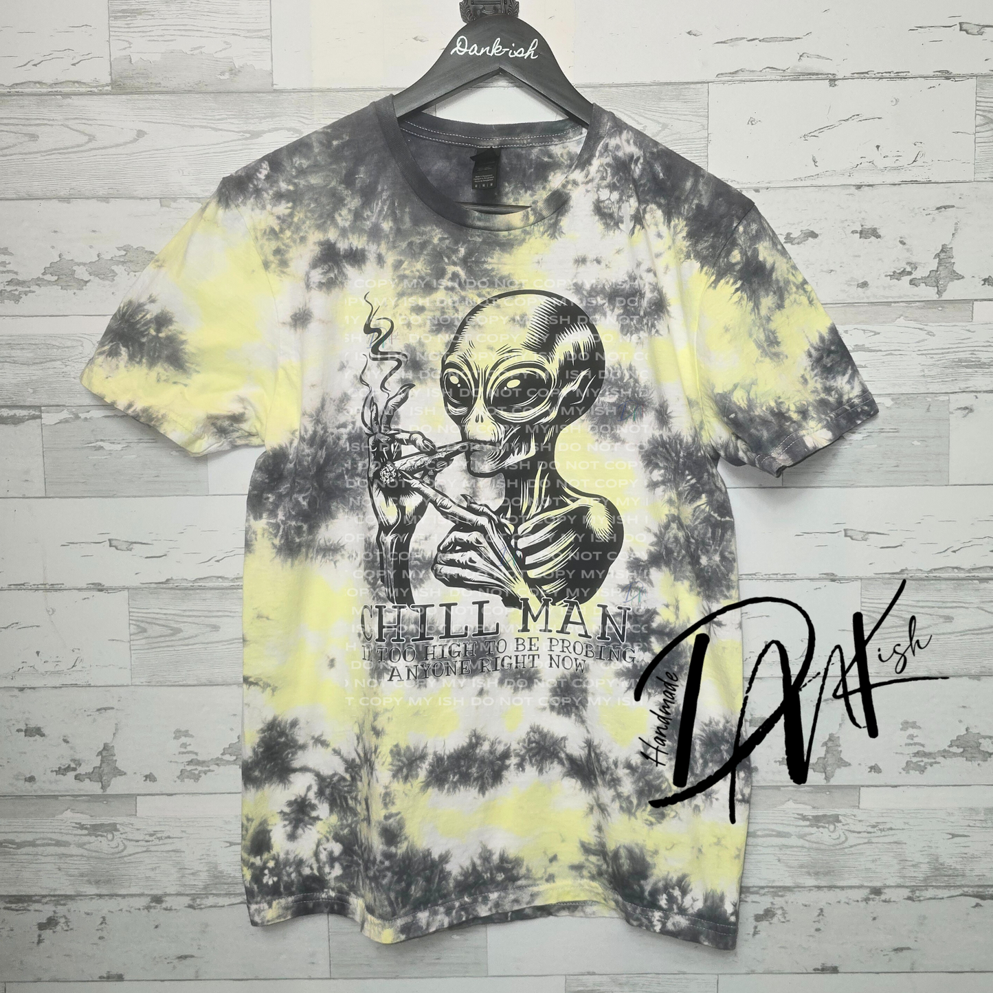 RTS Chill Man Alien- Mystery Tie Dye!