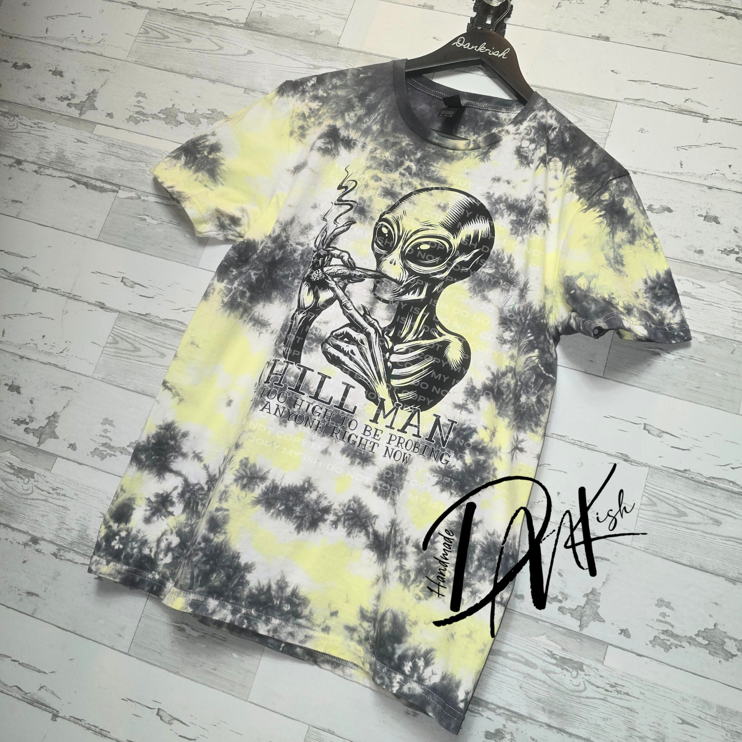 RTS Chill Man Alien- Mystery Tie Dye!