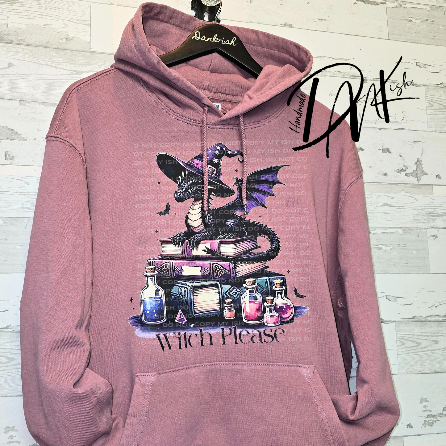 RTS Witch Please-Dragon Hoodie