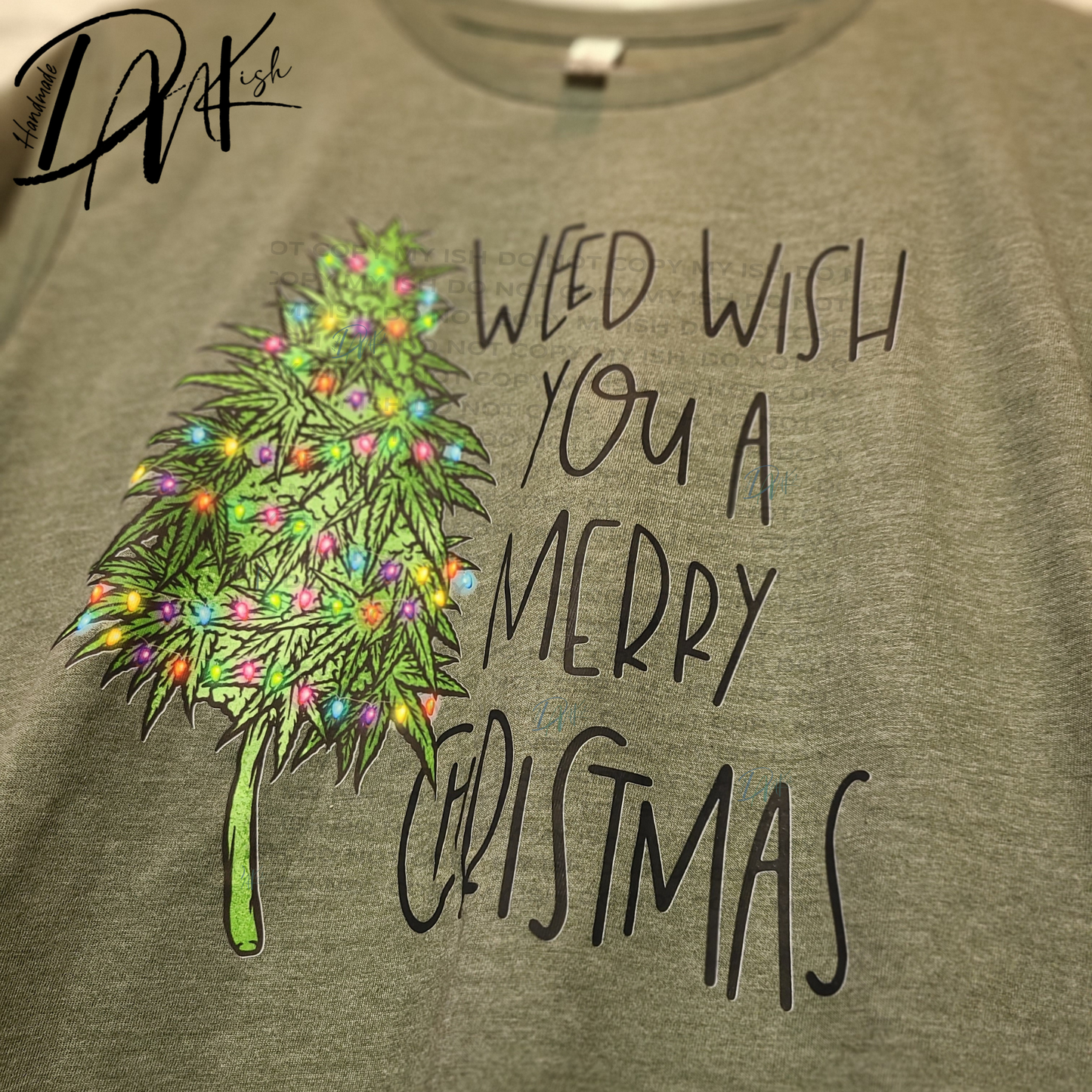 RTS- Weed Wish You a Merry Christmas