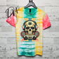 RTS Radio Skull Tie Dye