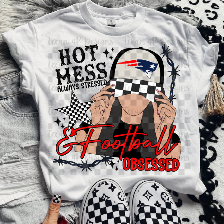 Hot Mess Football Obsessed