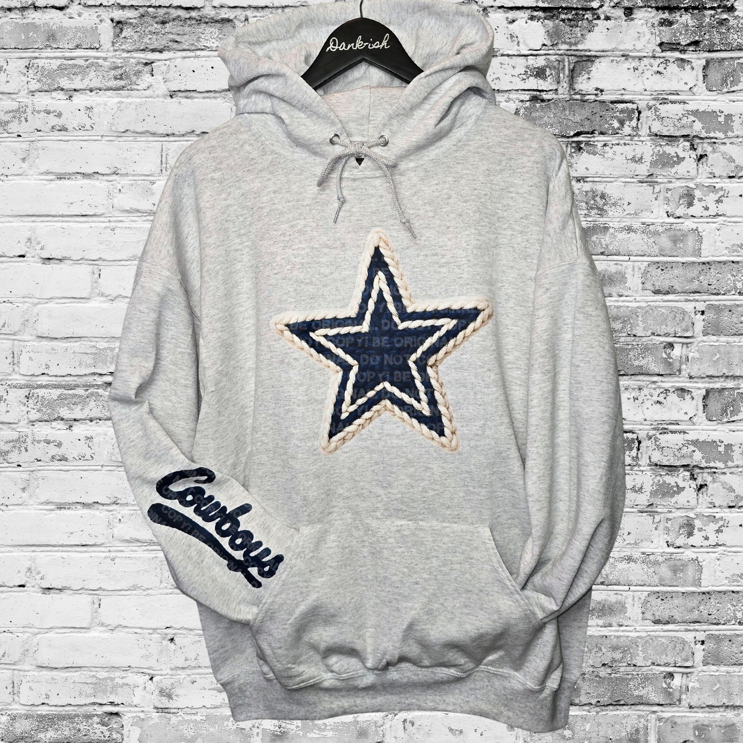 Faux Crochet Football