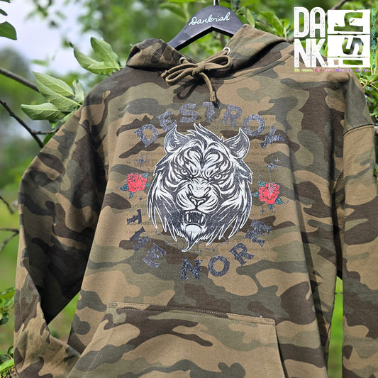 Destroy the Norm Camo Hoodie