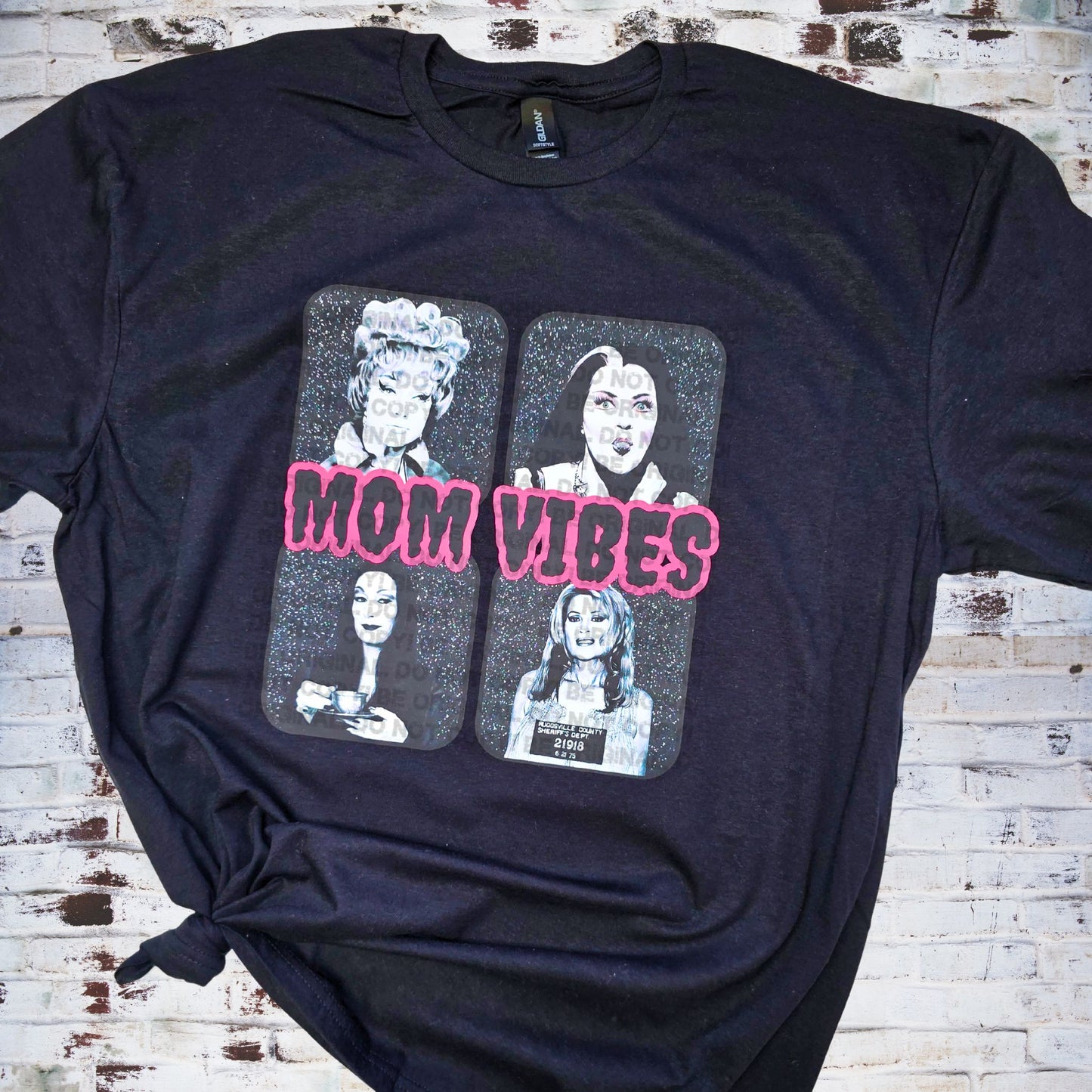 Mom Vibes 4 Square Spooky