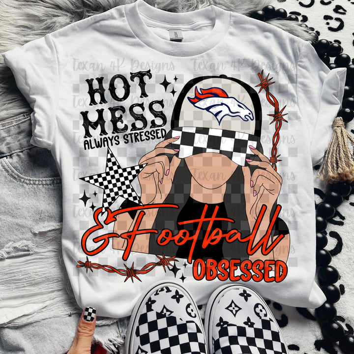 Hot Mess Football Obsessed