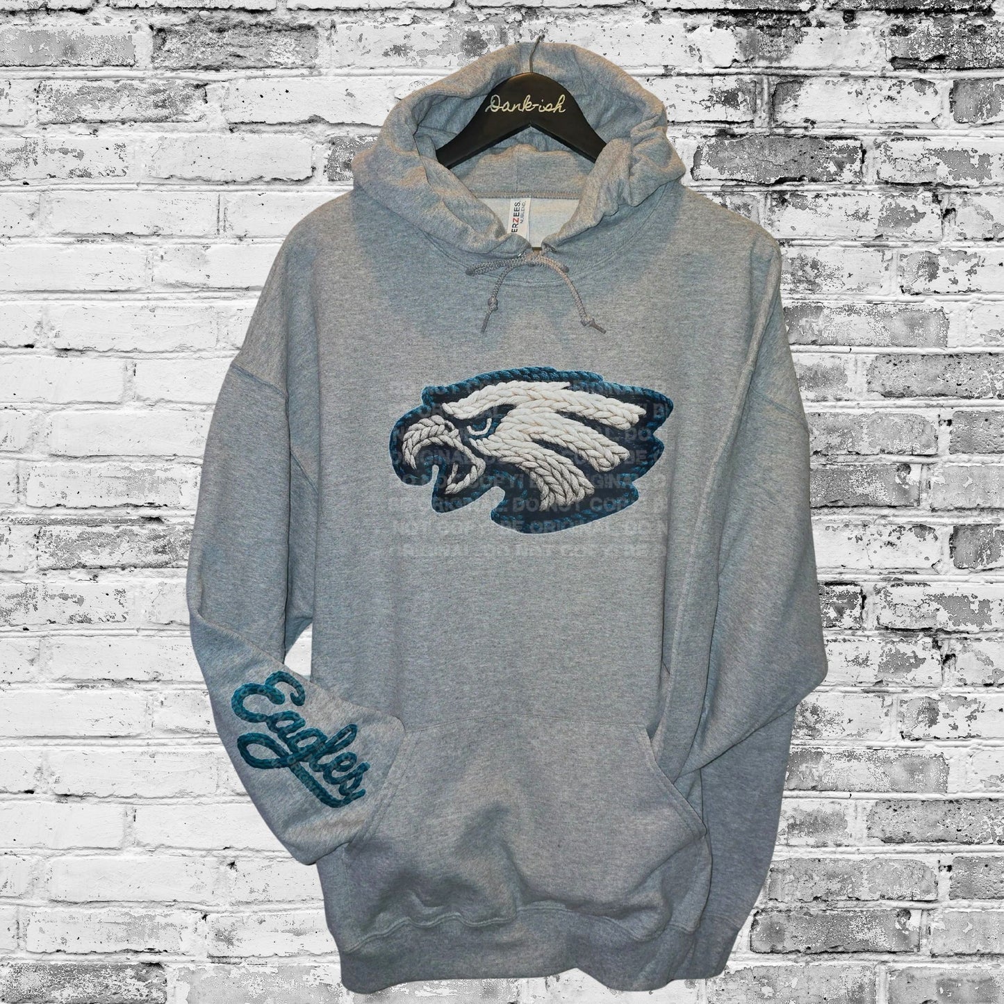 Faux Crochet Football