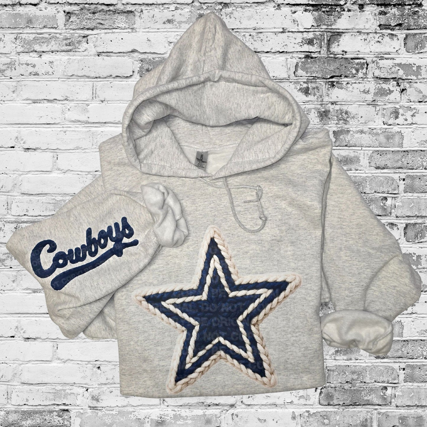 Faux Crochet Football