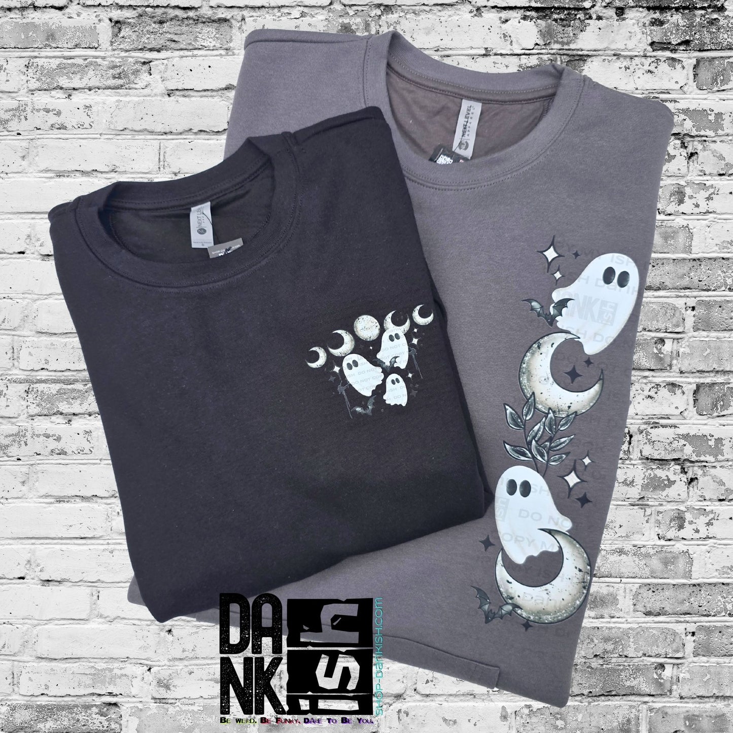 RTS Ghostie Moon Crewneck