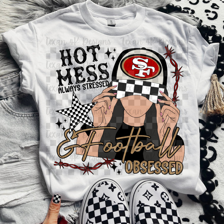 Hot Mess Football Obsessed