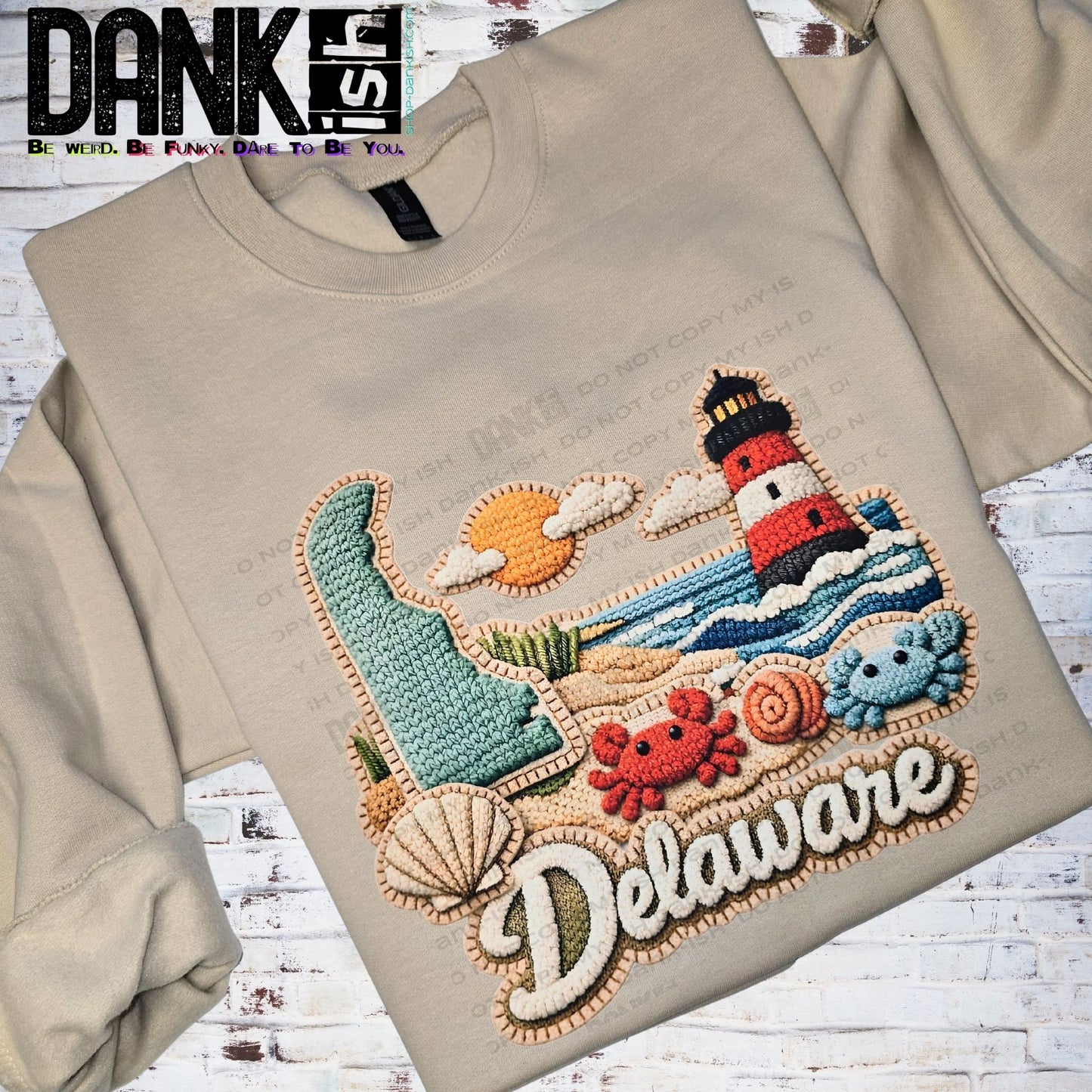 Faux Crochet Delaware