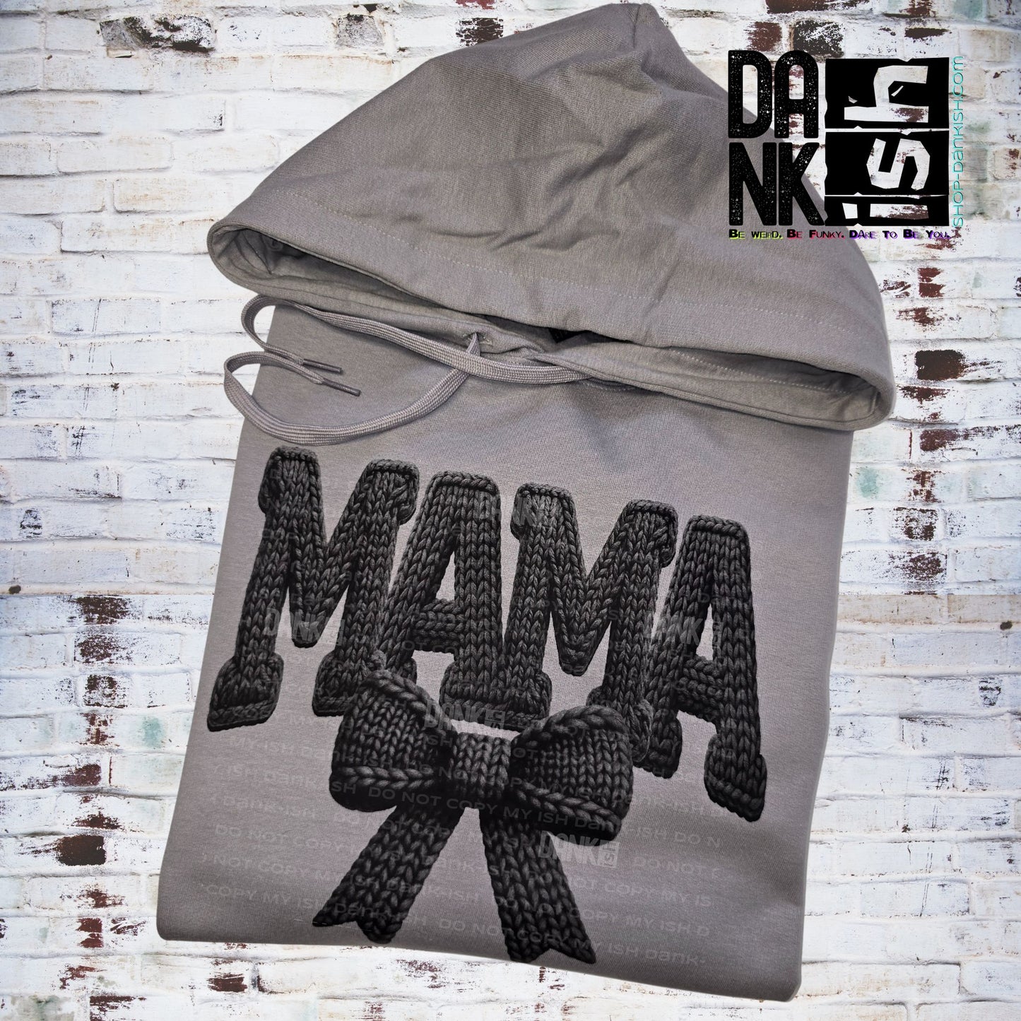 Faux Crochet Mama Bow