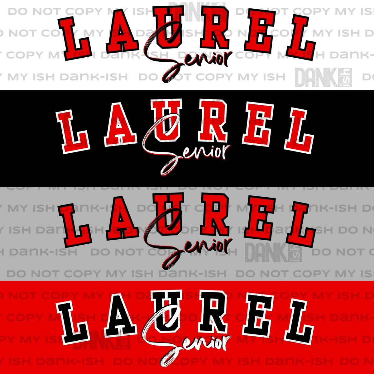 PRE ORDER* Laurel Bulldogs Senior Big Back