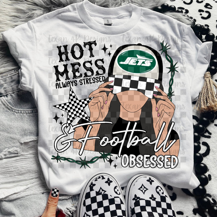 Hot Mess Football Obsessed