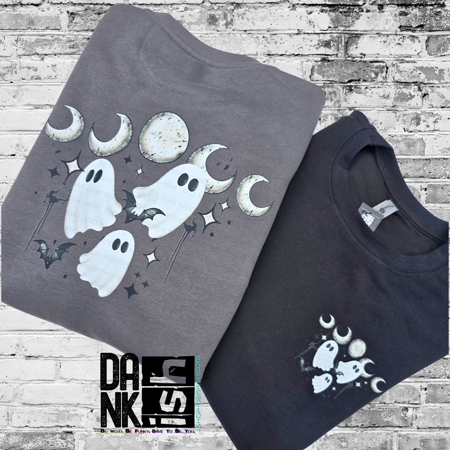 RTS Ghostie Moon Crewneck