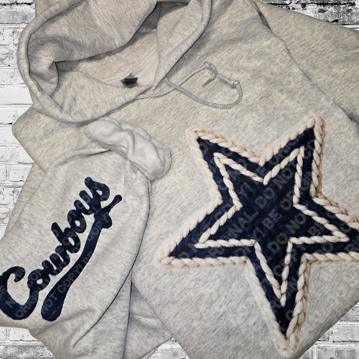 Faux Crochet Football