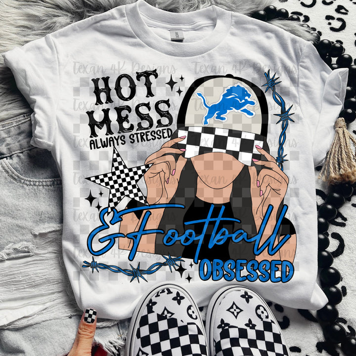Hot Mess Football Obsessed