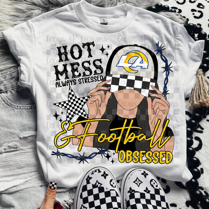 Hot Mess Football Obsessed
