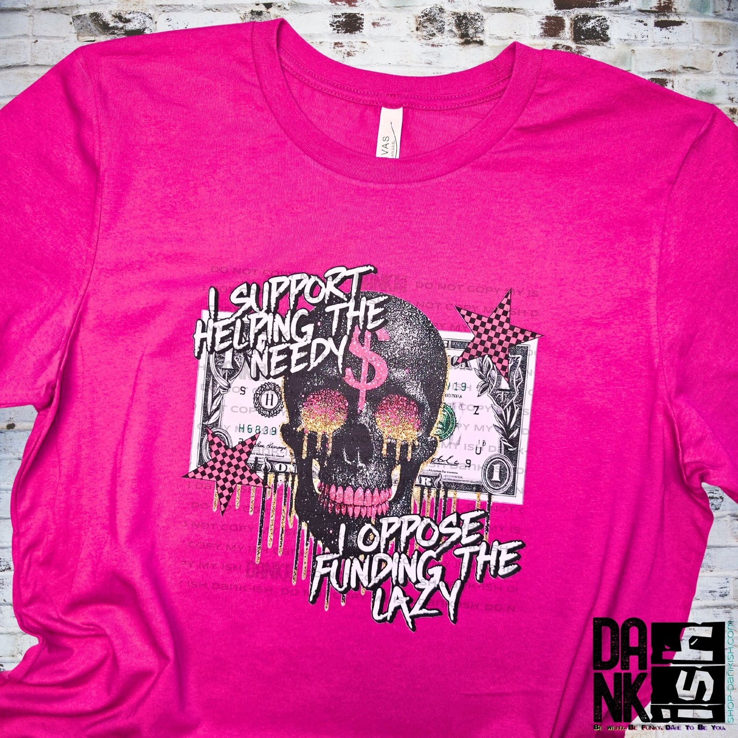 I Oppose Funding the Lazy