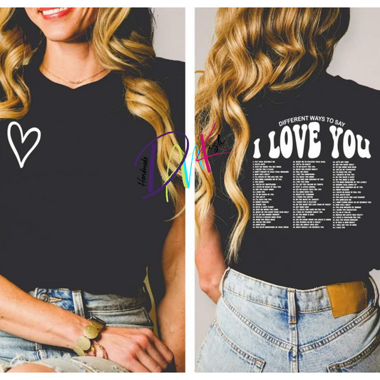 Ways To Say I Love You