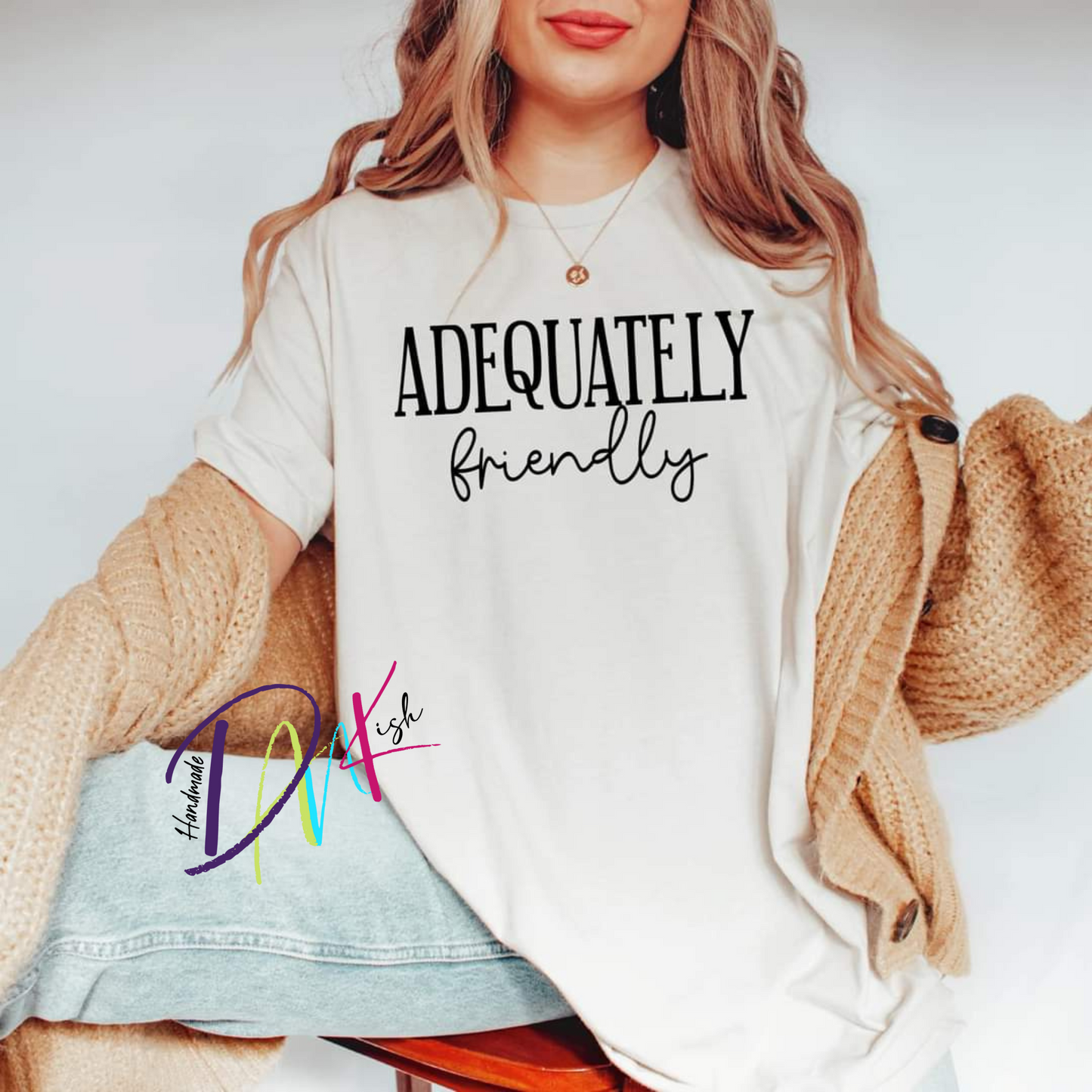 Adequately Friendly Mockup