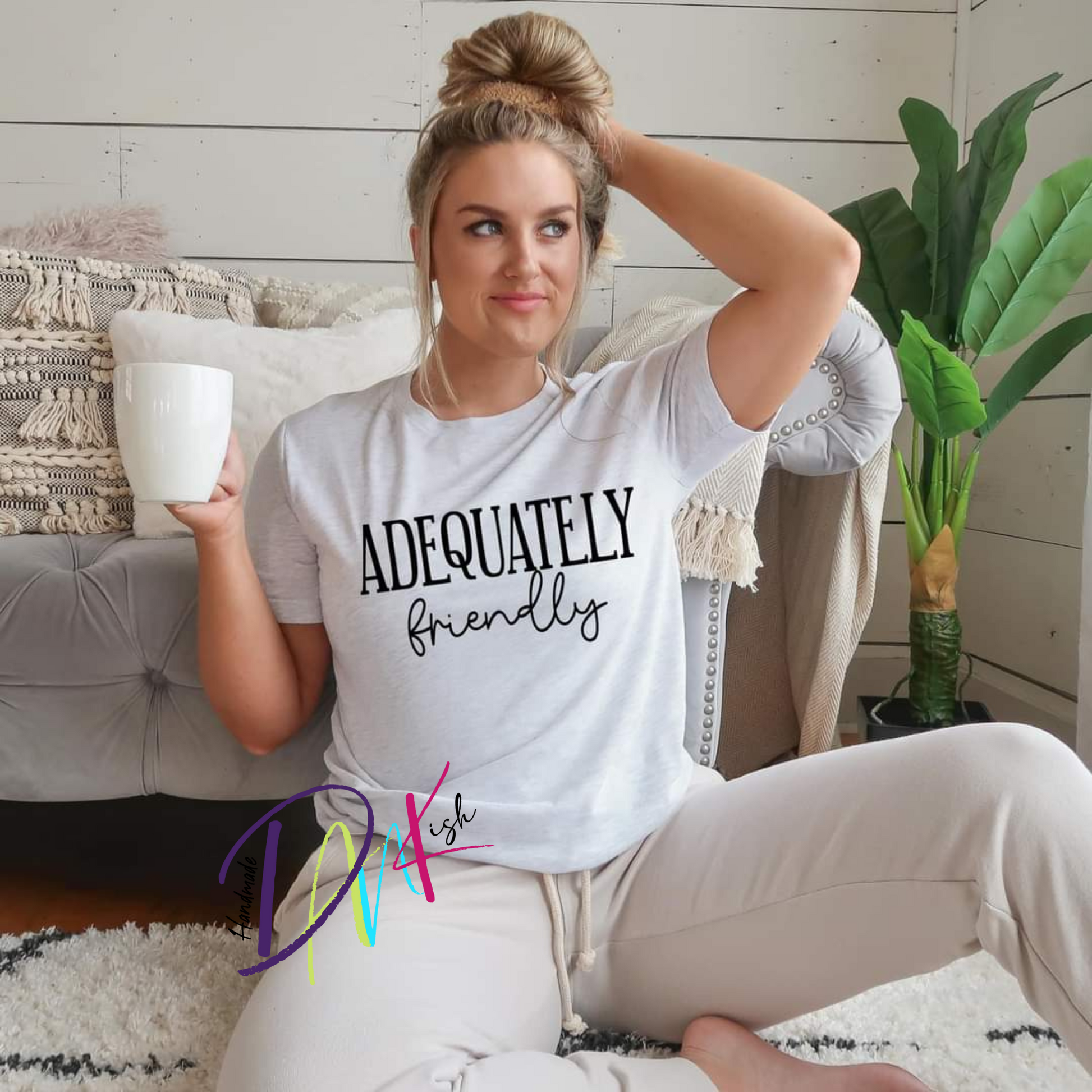 Adequately Friendly Mockup